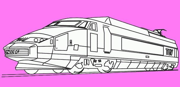 רכבת דפי צביעה לחצו על דפי הצביעה של רכבות להגדלה ולהדפסה