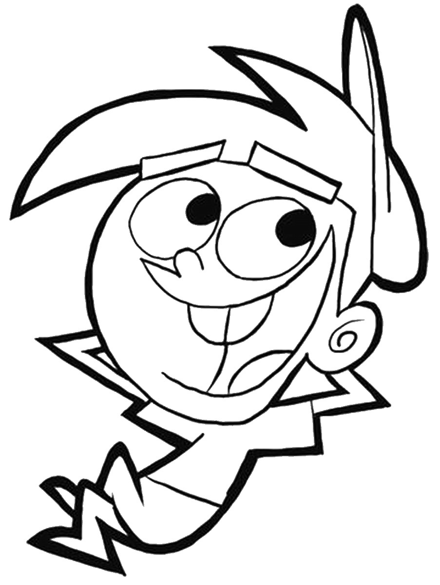 fairly odd parents trudy coloring pages - photo #10