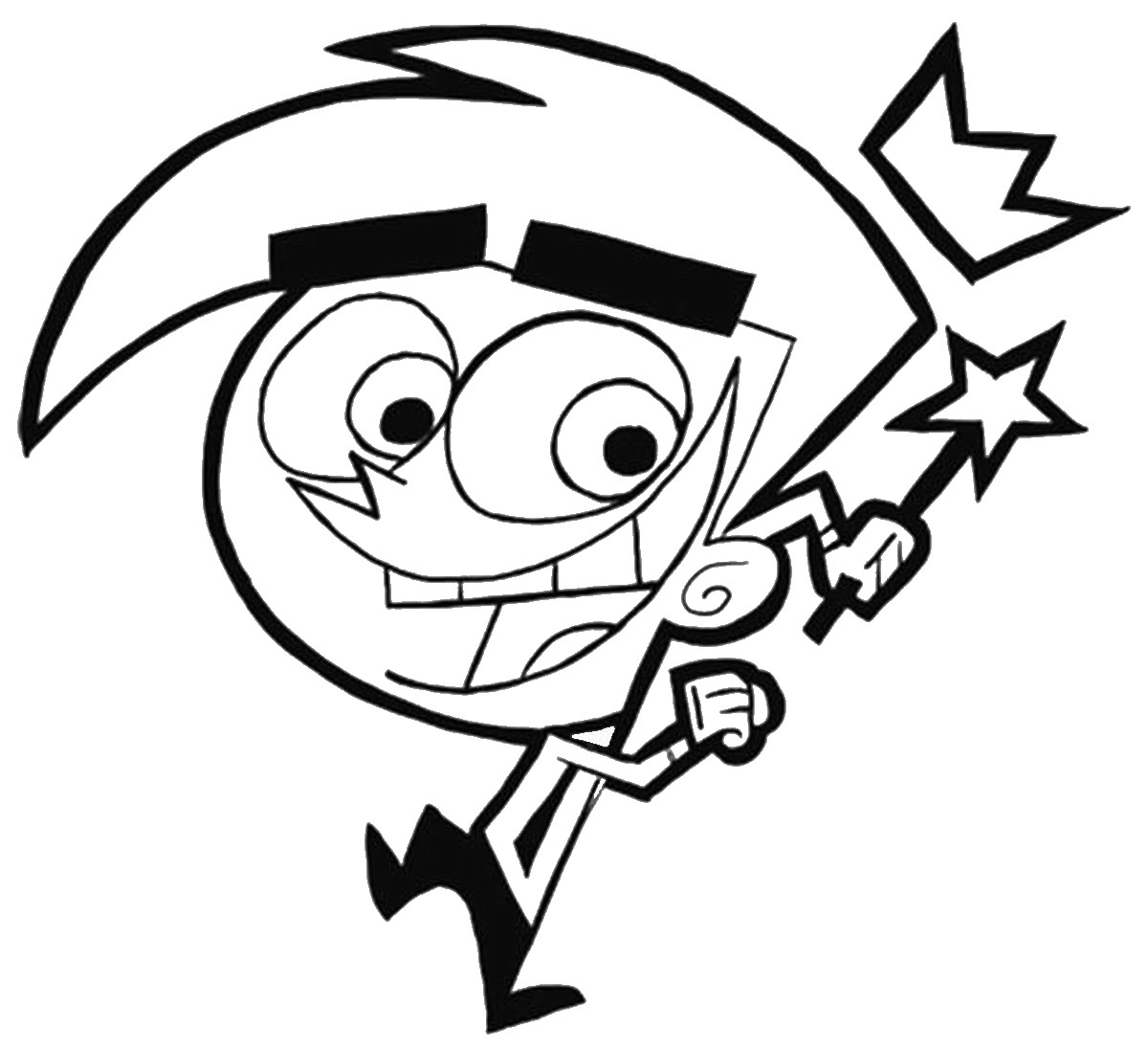 fairly odd parents coloring pages games kids - photo #47
