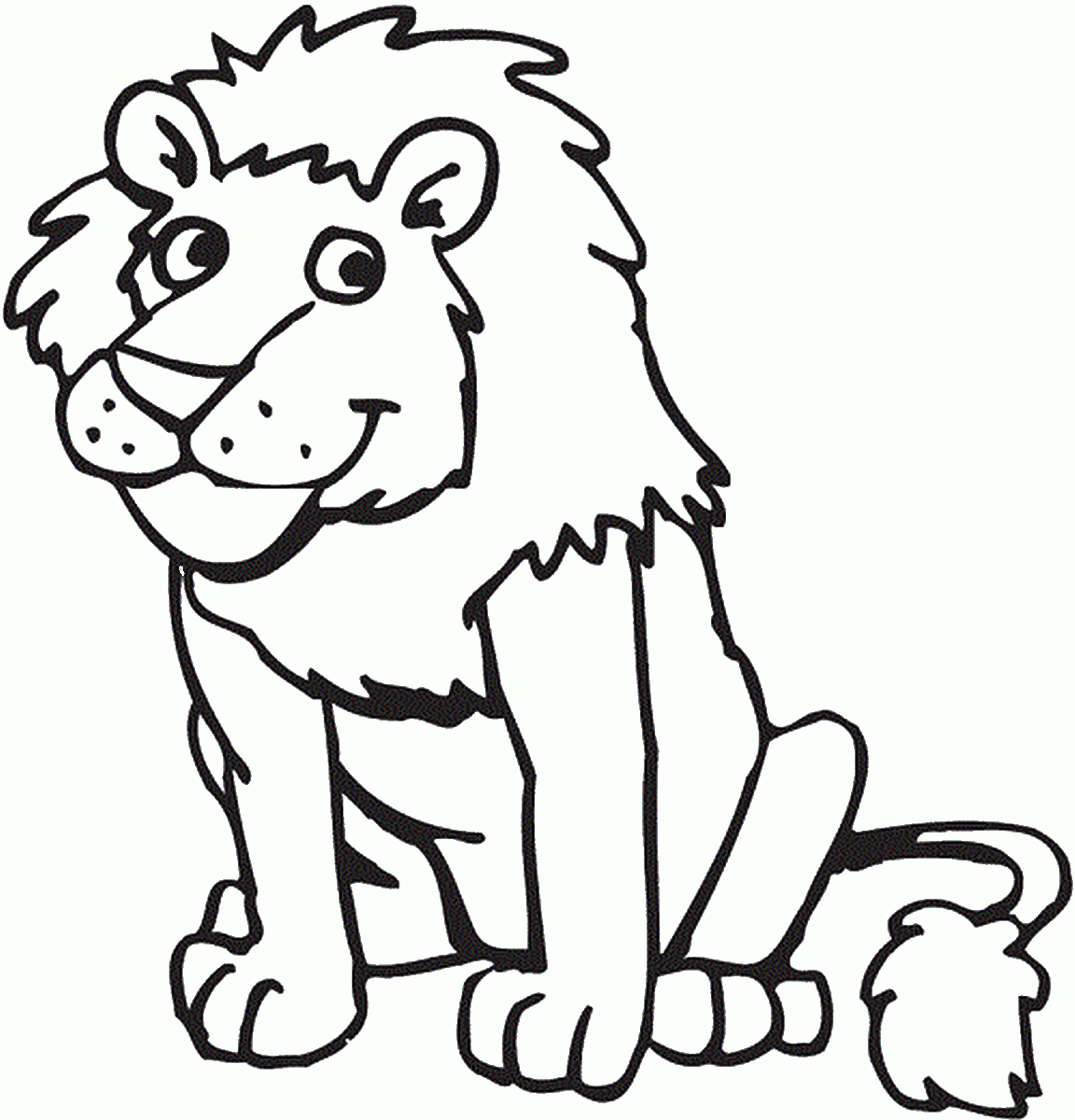 zoo animals coloring pages lion king - photo #27