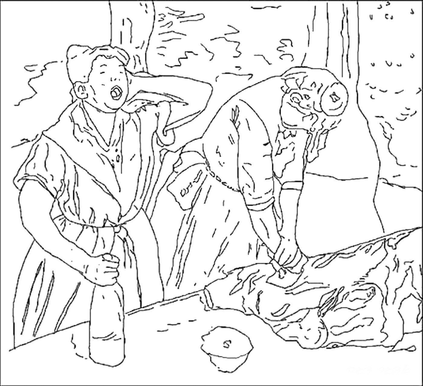 degas coloring book pages - photo #9