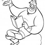 דף צביעה הג'יני קורא ספר דף צביעה הג'יני קורא ספר