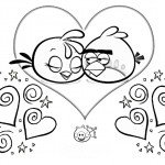 דף צביעה אנגרי בירדס 1 דף צביעה אנגרי בירדס 1