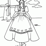 נערה בלבוש הולנדי