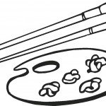 דף צביעה כן ציור 1