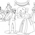 דף צביעה ריקוד מלכותי
