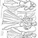 דף צביעה זוגות בריקוד סלוני