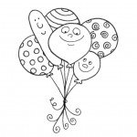 צרור בלונים מחייכים