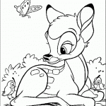 דף צביעה עופר, אפרוחים ופרפר