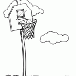 דף צביעה כדורסל