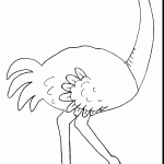 דף צביעה בת יענה 8