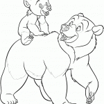 איזה כיף לרכב על אימא דובה