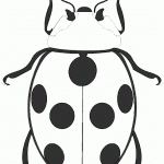 דף צביעה חיפושית 3