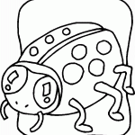 דף צביעה חיפושית 5