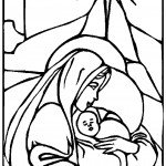 דף צביעה משה בחיקה של בת פרעה