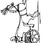 דף צביעה מרכבת סיסרא