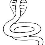 דף צביעה הנחש המפתה בגן העדן