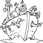 דף צביעה תיבת נוח 2