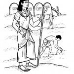 דף צביעה עבודת פרך במצריים