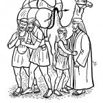 דף צביעה תנ