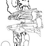 דף צביעה רועי צאן