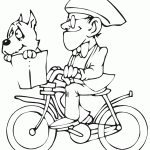 גם הכלב אוהב לנסוע באופניים