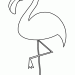 דף צביעה חסידה 2