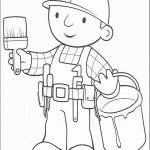 דף צביעה בוב הבנאי מוכן לצביעה דף צביעה בוב הבנאי מוכן לצביעה