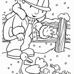 דף צביעה בוב הבנאי פוגש בברווזים דף צביעה בוב הבנאי פוגש בברווזים