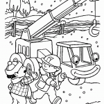 דף צביעה בוב הבנאי, פיקלס והמנוף לופטי דף צביעה בוב הבנאי, פיקלס והמנוף לופטי