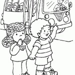 שני ילדים ירדו מהאוטובוס