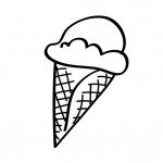 דף צביעה שלגון שוקולד