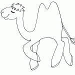 דף צביעה גמל 3 דף צביעה גמל 3