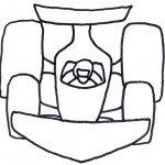 דף צביעה מכונית 30