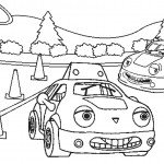 דף צביעה מכונית 25