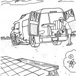 דף צביעה מכונית 12