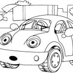 דף צביעה מכונית 1