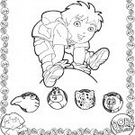 דף צביעה דייגו