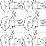 דף צביעה וגזירה דורה
