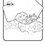 דף צביעה דורה, בוטס ובני במכונית