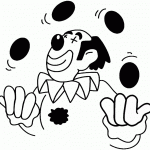 ליצן מופיע בקרקס