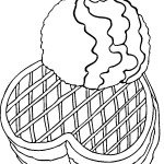 דף צביעה חביתיות עם קצפת