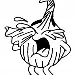 דף צביעה בצל בוכה