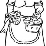 אימא מגישה אוכל