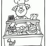 דף צביעה מוכר בקונדיטוריה