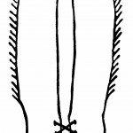 דף צביעה אפודת קאובוי