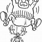 איילה נוגחת בצייד