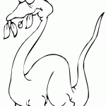 דף צביעה דינוזאור 28