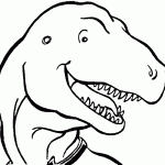 דף צביעה דינוזאור 26