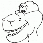 דף צביעה דינוזאור 30